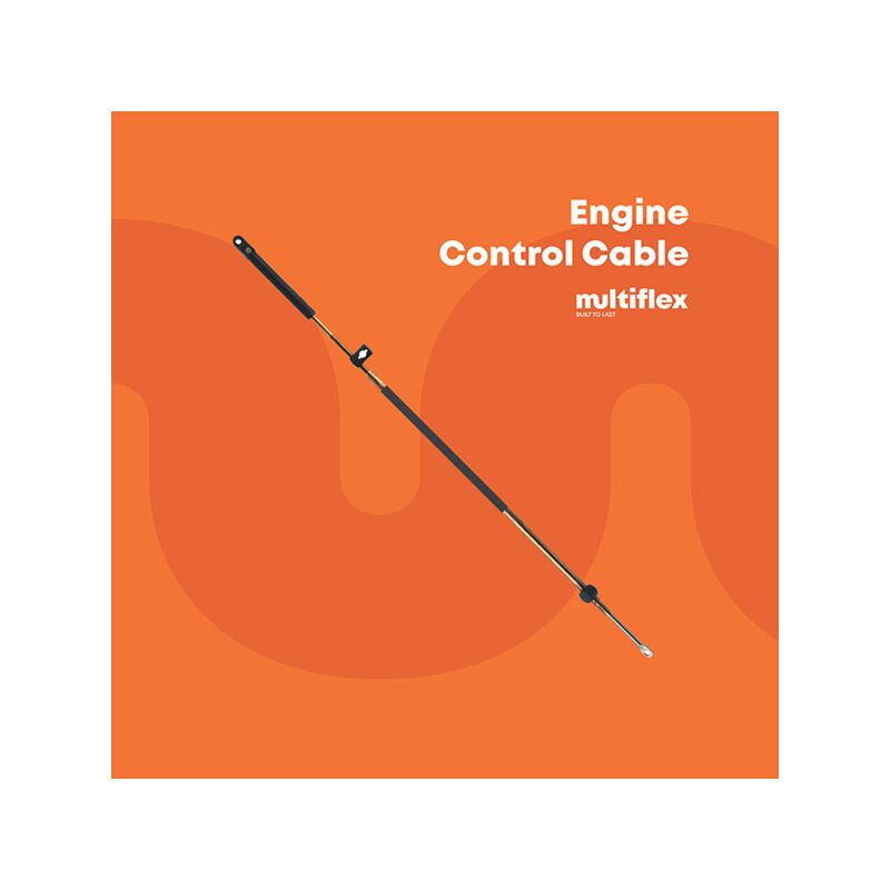 C5 Style Engine Control Cable 19ft Replaces Mercury Mariner MerCruiser 8M0082492 - Picture 2 of 2